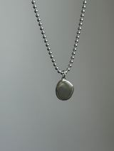 足型・手形 ・オリジナルデータ刻印専用プレート| Nuance Oval plate【厚みあり】シルバー925