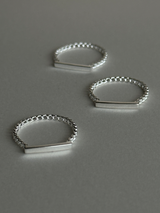 表面刻印可能【お好きな刻印お入れします】 2mm chain Message Ring