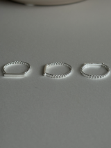 表面刻印可能【お好きな刻印お入れします】 2mm chain Message Ring