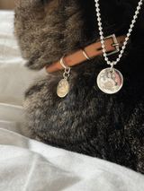 足型・手形 ・オリジナルデータ刻印専用プレート| 18mm Round plate【厚みあり】