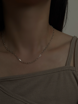 【割引対象外】2.5mm Long cut azuki chain necklace 41.5cm 280 B