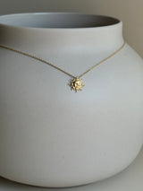 Moon & Sun necklace K18GP