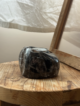 【MOMOMOON】Madagascar smoky quartz candle holder/1.05kg