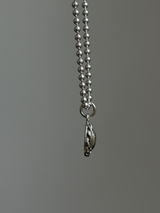 両面刻印【お好きな刻印お入れします】Original Message series - イニシャル Mini Oval pendant -