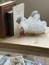 【MOMOMOON】クラスター彫刻 フローライト |fluorite|天然石・鉱石・パワーストーン【SC081-11】