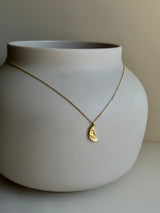 Moon necklace K18GP
