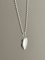 表+内側刻印【お好きな刻印お入れします】hidden message Locket pendant Type:Heart