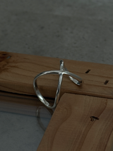 Xラインリング / size: 10-12号程度