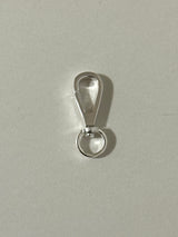 【割引対象外】24×8mm silver925製 回転カン付き ナスカン
