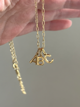 割引対象外K18GP【F】- Long Cable design - Pendant necklace Chain