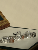 【MOMOMOON】ルチルクォーツ ラフカットリング:フリーサイズ約12〜15号程度 | 天然石・鉱石・パワーストーン