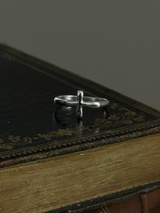 Cross Ring 13号:15号 | silver925 | 十字架 | クロスデザイン 軽量