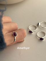 Amethyst / Stone Ring