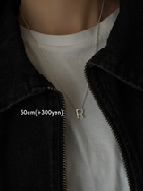 Initial necklace