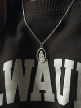 Virgin Mary margin design Top