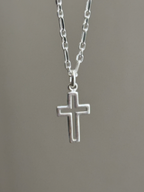 silhouette Cross Pendant top | 20mm