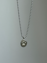 足型・手形 ・オリジナルデータ刻印専用プレート| Nuance Oval plate【厚みあり】シルバー925