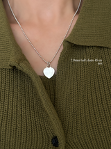 足型・手形 刻印専用プレート|Heart Pendant top |日本製