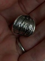 Medai Plate Ring / 12号 〜15号 程度