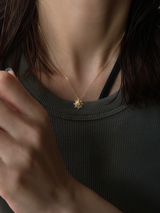 Moon & Sun necklace K18GP