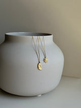 Moon & Sun necklace K18GP
