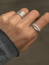 Petit Luna Ring | 12-13号 |silver925