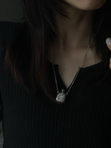 Retro design perfume bottle Necklace -Alma-