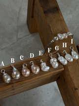 Silver925×天然石|バロックパール ペンダントトップ(Reeplushハンドメイド) 単体