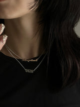 【受注生産】Order plate Necklace