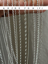割引対象外【F】- Long Cable design - Pendant necklace Chain