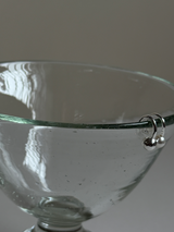 Perl×silver ball earcuff