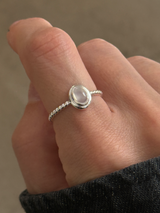 Moonstone Ring/約10号〜15号