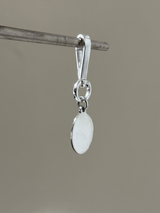 【割引対象外】24×8mm silver925製 回転カン付き ナスカン