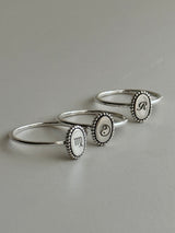 【お好きな刻印お入れします】Original Message series - initial Ring -