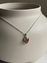 【MOMOMOON】高品質 color change Andesine pendant top【0610-10】