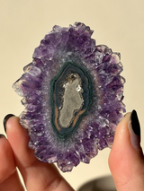 【MOMOMOON】Uruguay flour amethyst slice【MZ0511-10-A】