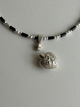 Retro design Heart perfume bottle Pendant Top