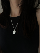 両面刻印可能【お好きな刻印お入れします】 Heart memorial bottle