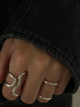 Xラインリング / size: 10-12号程度