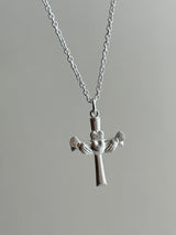 Hand in Heart cross top size 30×21mm 【medium】