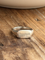 Reeplushロゴ入り Signet Ring/13号 サンプルセール