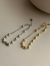 5mm Ball Bracelet/17.5cm+3.5cm