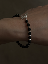 Onyx Toggle Clasp bracelet
