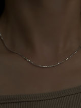 Shiny twistchain Necklace 40cm