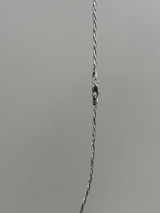 Shiny twistchain Necklace 40cm