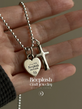 【craft series】Cross Pendant top/size:M