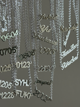 【受注生産】Order plate Necklace