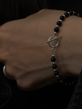 Onyx Toggle Clasp bracelet