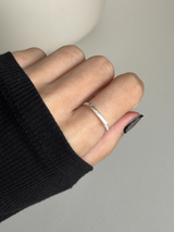 表面刻印可能【お好きな刻印お入れします】 2mm chain Message Ring