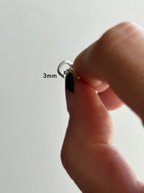 【割引対象外】17×7mm silver925製 回転カン付き ナスカン